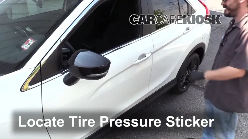 2018 Mitsubishi Eclipse Cross LE 1.5L 4 Cyl. Turbo Tires & Wheels Check Tire Pressure